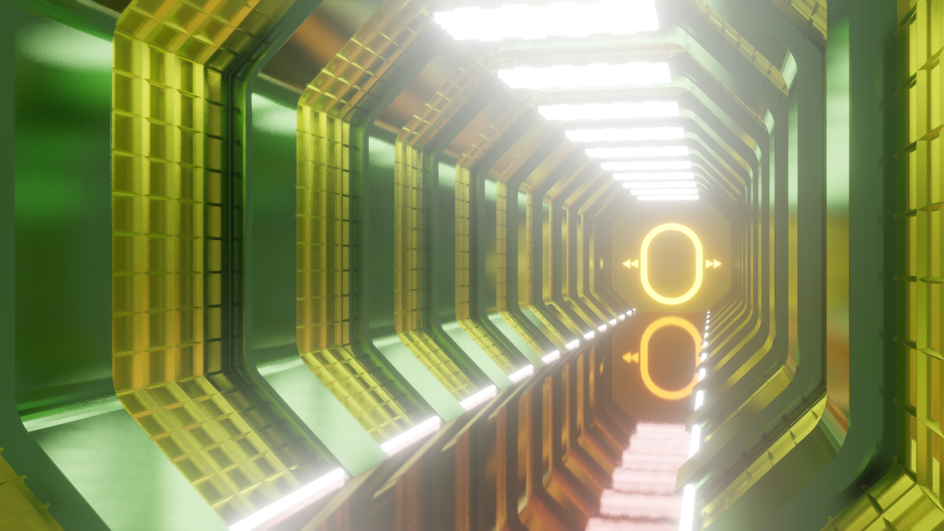 Martian habitat interior