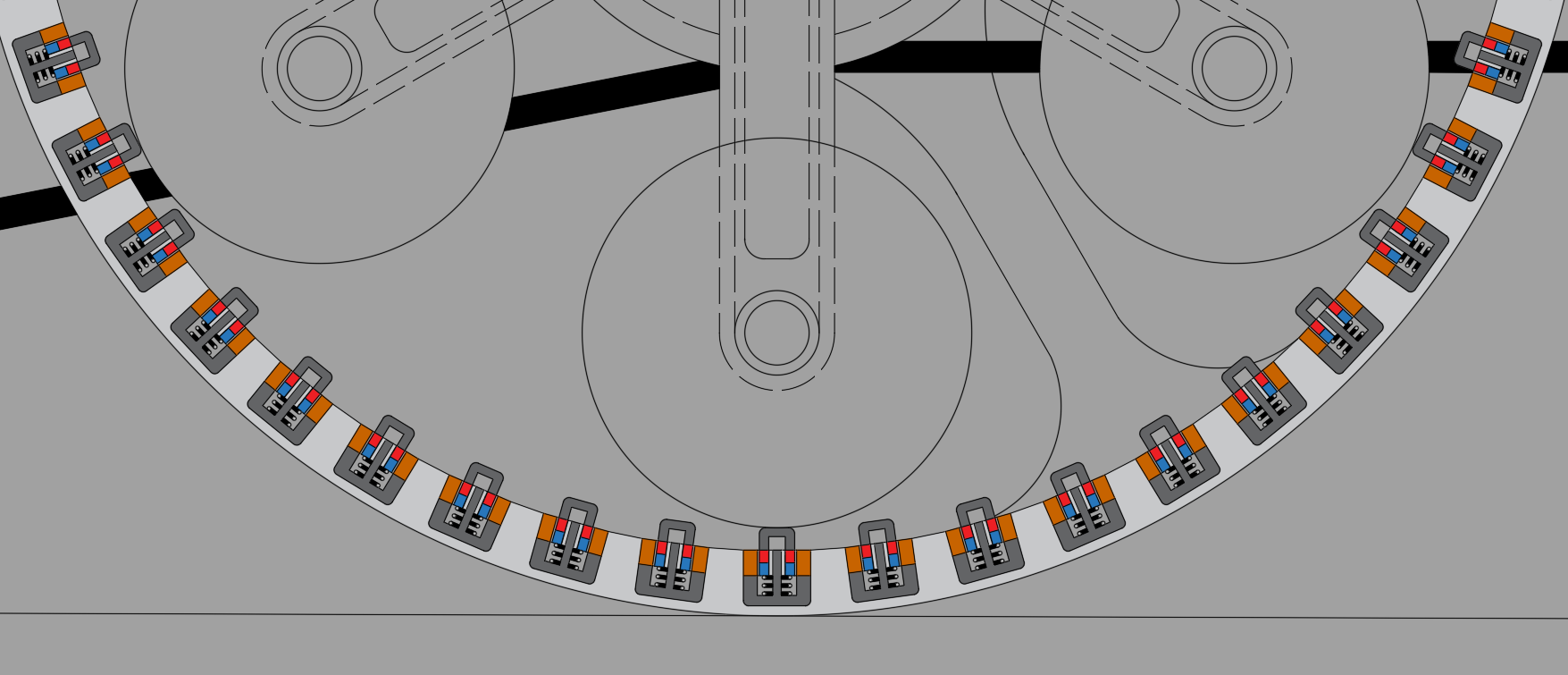 Centrifugal force electricity inertial generators.