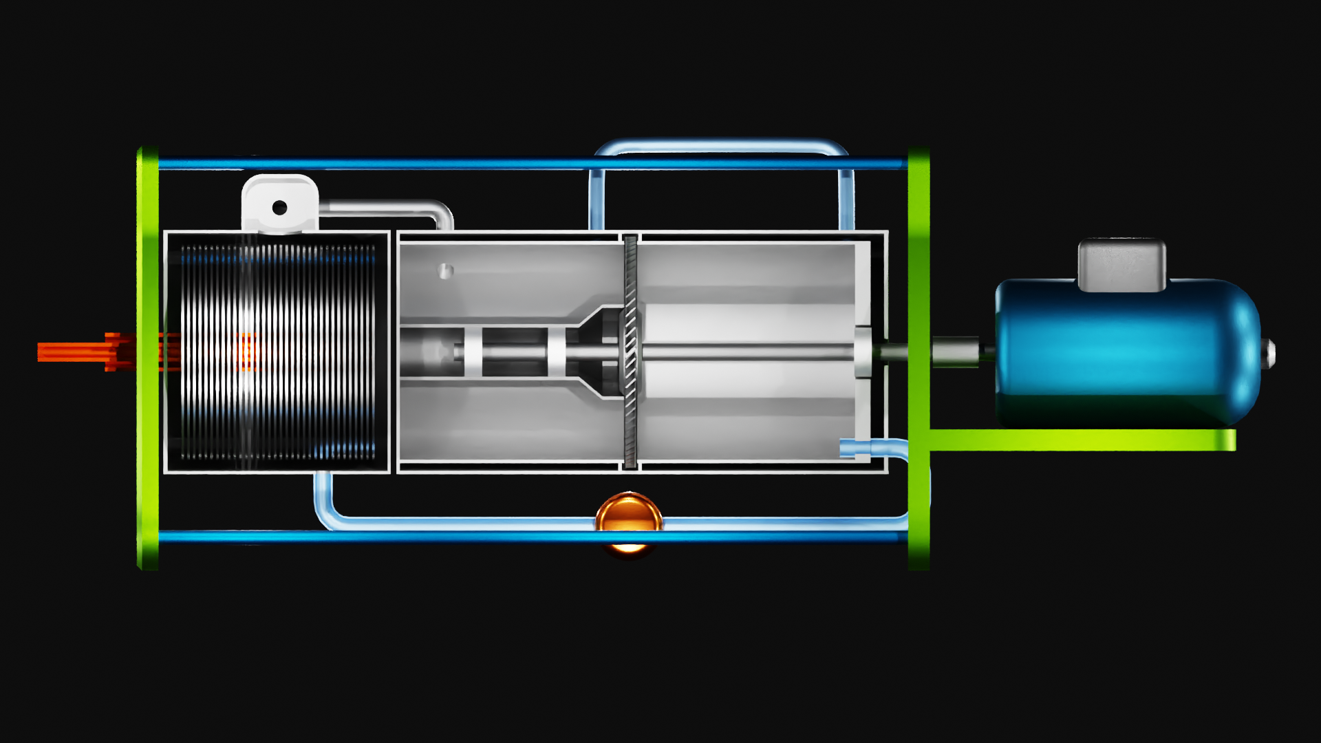 Hydrogen heating